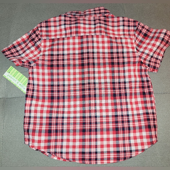 18mo Peanut & Ollie checkered button-down collared dress shirt - Picture 2 of 4